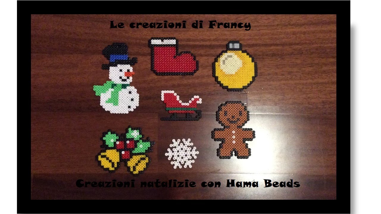 Creazioni con Hama Beads per Natale