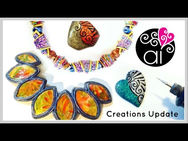Creations Update | Polymer Clay | Resin | Wire Wrapping