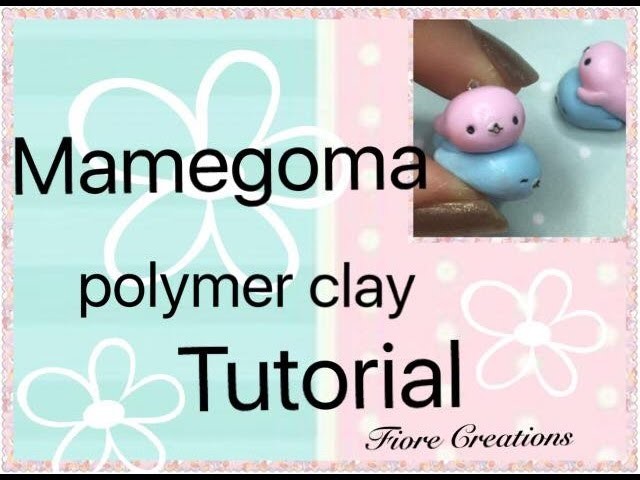 ~♥ Mamegoma polymer clay tutorial - Tutorial fimo ♥~