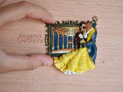 Speed painting with polymerclay - Beauty and the beast dance hall