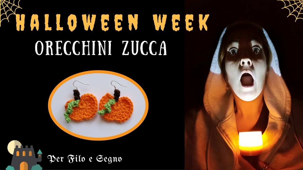 Speciale Halloween - Oreccchini zucca
