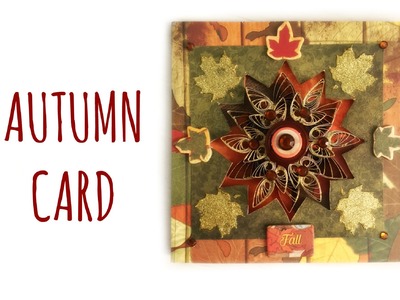 Autumn Card "Gemma d'Autunno" (Card e Biglietti Scrapbooking) Arte per Te