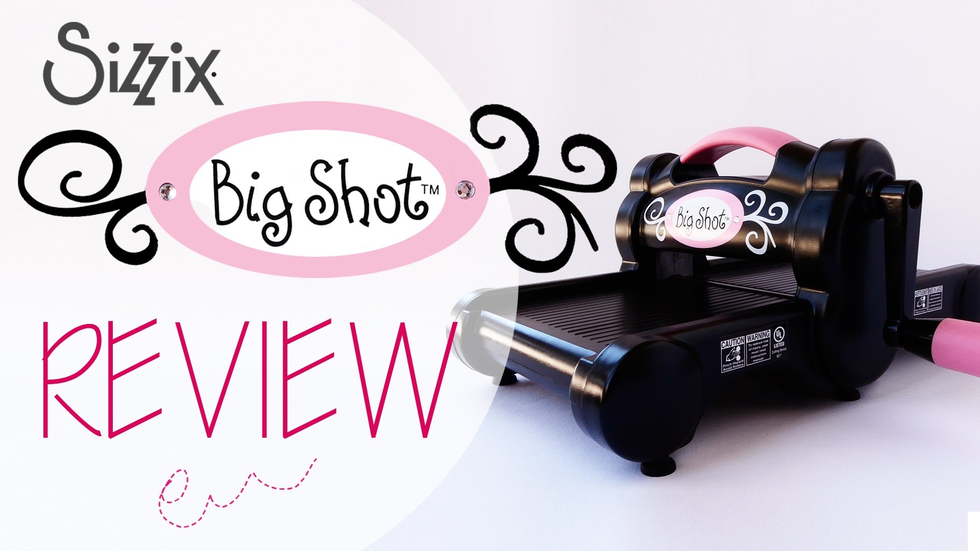 Big Shot: Cosa è. Come funziona - ENG SUBS Big Shot Sizzix Review