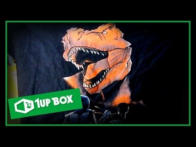 Unboxing JAWRASSICA - 1Up Box June 2016 SURVIVAL
