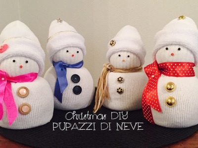 Pupazzi di neve | Christmas DIY Snowman