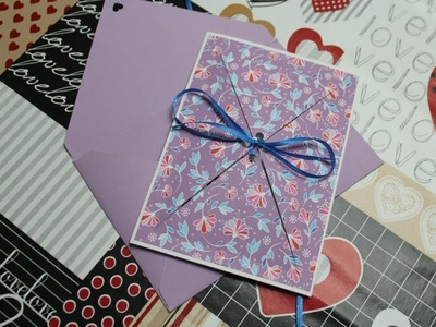 Surprise Gift Card Compleanno- birthday card - DIY - scrapbooking