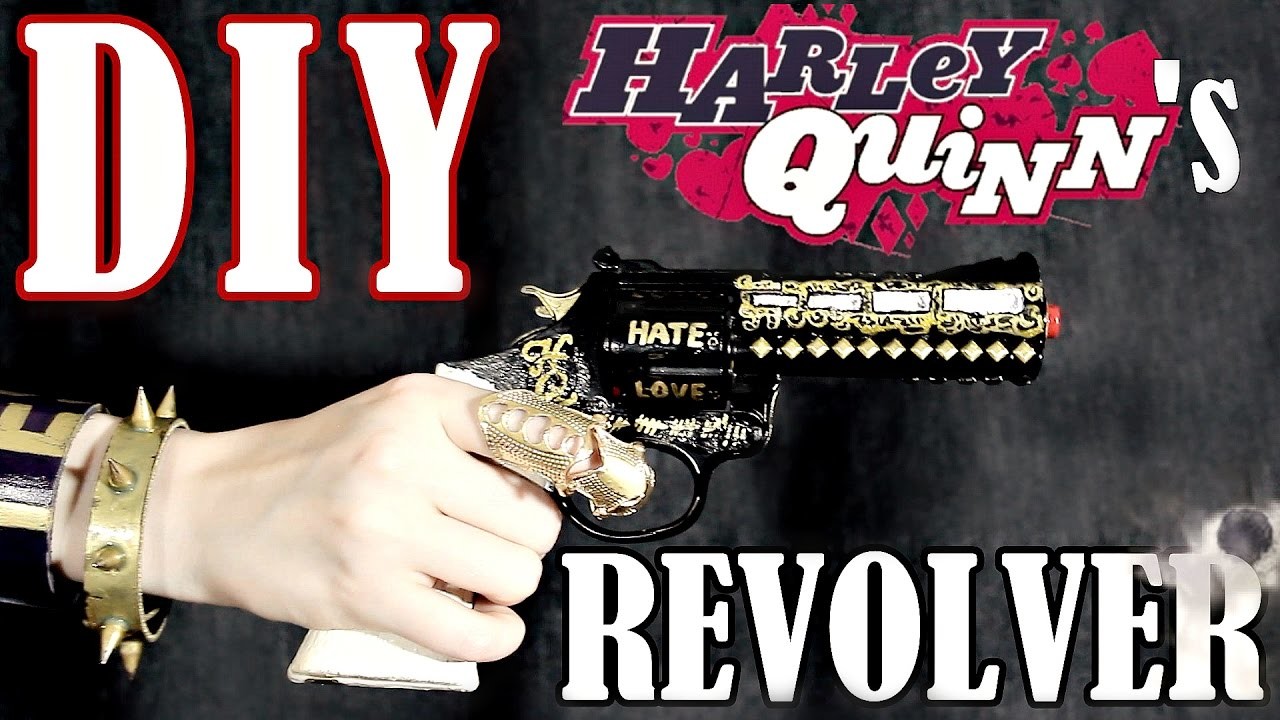 DIY HARLEY QUINN'S REVOLVER [SUB ENG] - SPECIALE 1500 ISCRITTI ❤