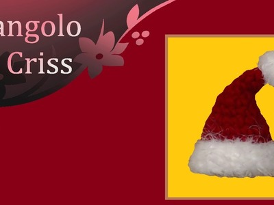 Cappello di Babbo Natale all'uncinetto  "Mini" -  tutorial passo a passo