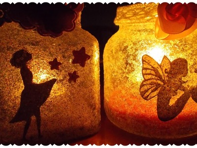 Lanterne con le Fatine ✨ DIY Fairy Jars | Tutorial Riciclo Creativo