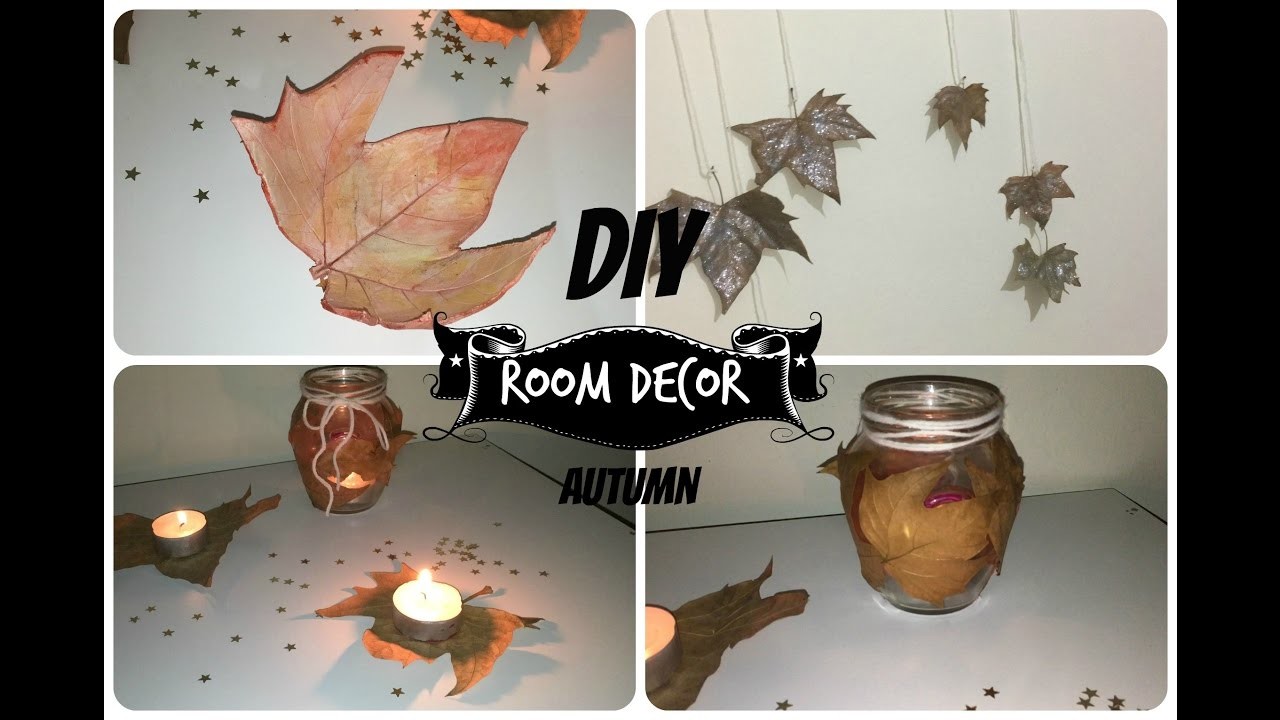 DIY Room Decor Autumn ITA | 3 idee