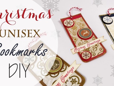 Tuto: Segnalibro Natale unisex - ENG SUBS Unisex Christmas Bookmarks DIY