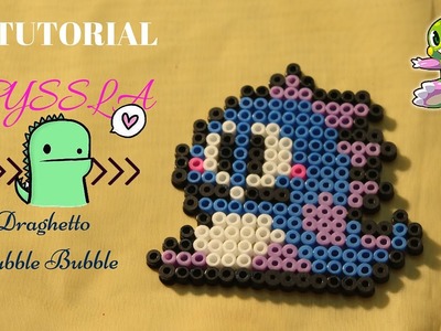 ★ TUTORIAL PYSSLA: DRAGHETTO DI BUBBLE BOBBLE ★