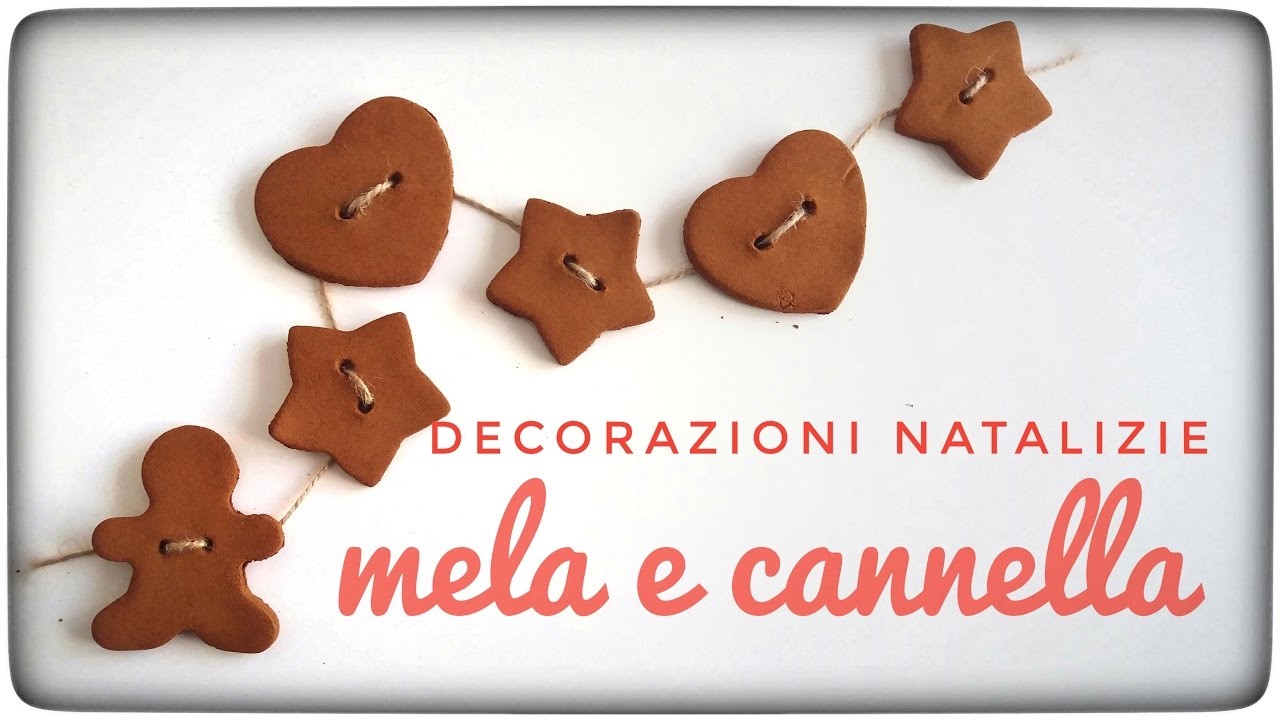 Decorazioni Natalizie in Pasta di Cannella ☆ Serena GingerBread ☆