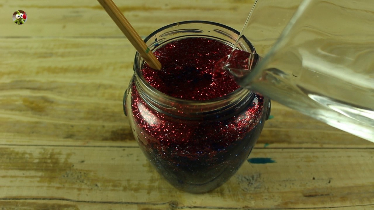 Barattolo della Calma | How to make a calming glitter jar ● DIY