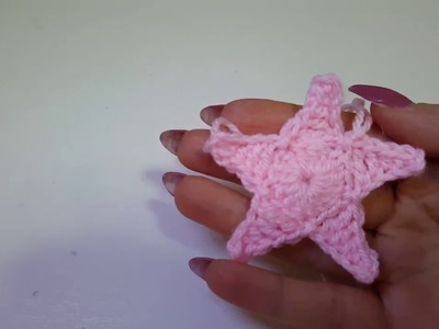 Diy Tutorial Stella FACILE all'uncinetto - tutorial very easy crochet star