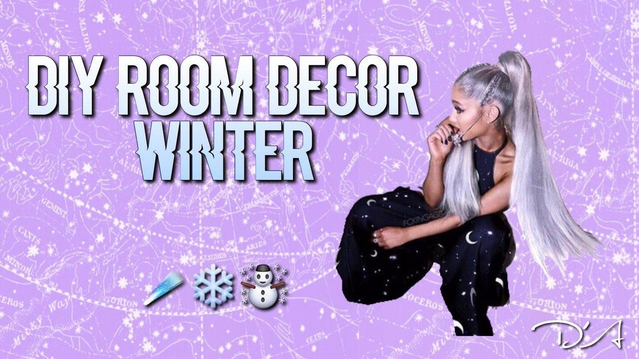 DIY:ROOM DECOR WINTER #1 ||Dreamin'Ari