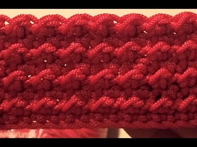 Punto Econocciolina alternato - Crochet