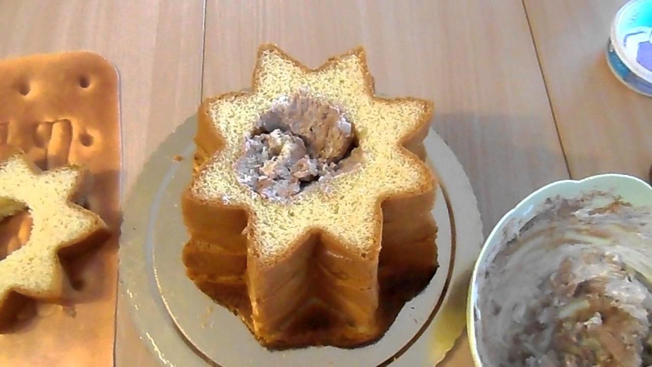 PANDORO nutella mascarpone e cioccolati SENZA COTTURA by Babou , Lara e Lele