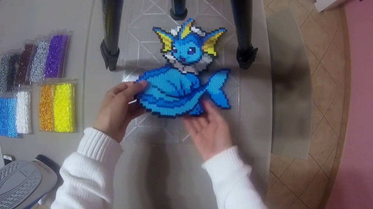 Creazione con le Hama Beads - Vaporeon