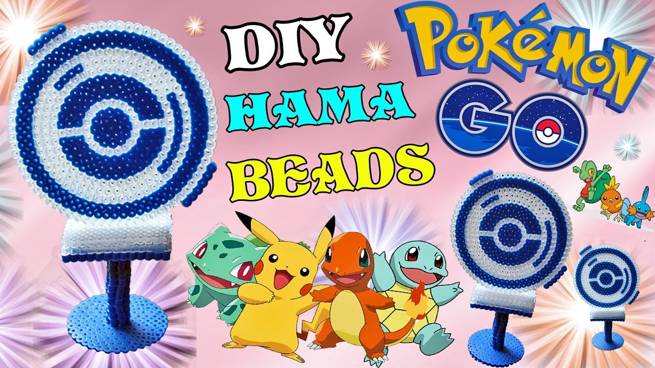 PokeStop Pokemon Go con Hama Beads | Tutorial ✿