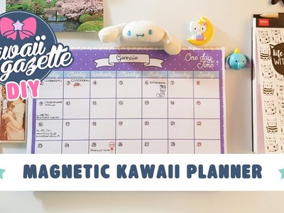 Kawaii Planner magnetico DIY ~ tutorial