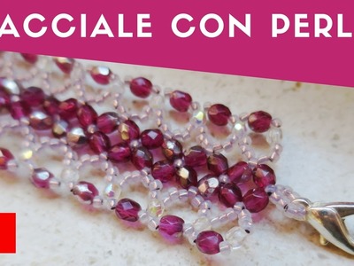 Tutorial bracciale di perline con fiorellini | Collab. Eurocommerciale