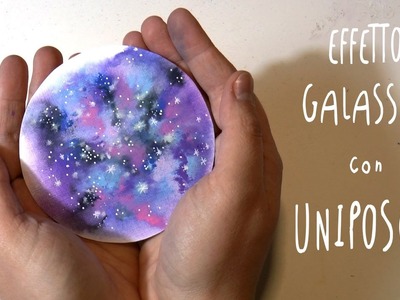 Tutorial ARTE: come dipingere una galassia con UNIPOSCA * ART Tv by Fantasvale