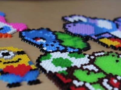 Le Mie Prime Creazioni in Pyssla (Hama Beads) - My pyssla (Hama Beads) Collection #1 ❤️