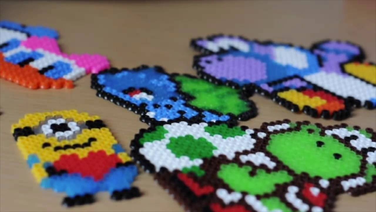 Le Mie Prime Creazioni in Pyssla (Hama Beads) - My pyssla (Hama Beads) Collection #1 ❤️