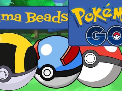 Hama Beads - Pokemon Go #1 - PokeBall