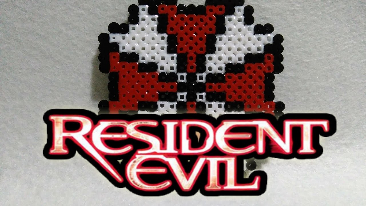 Simbolo Umbrella Resident  Evil hama beads