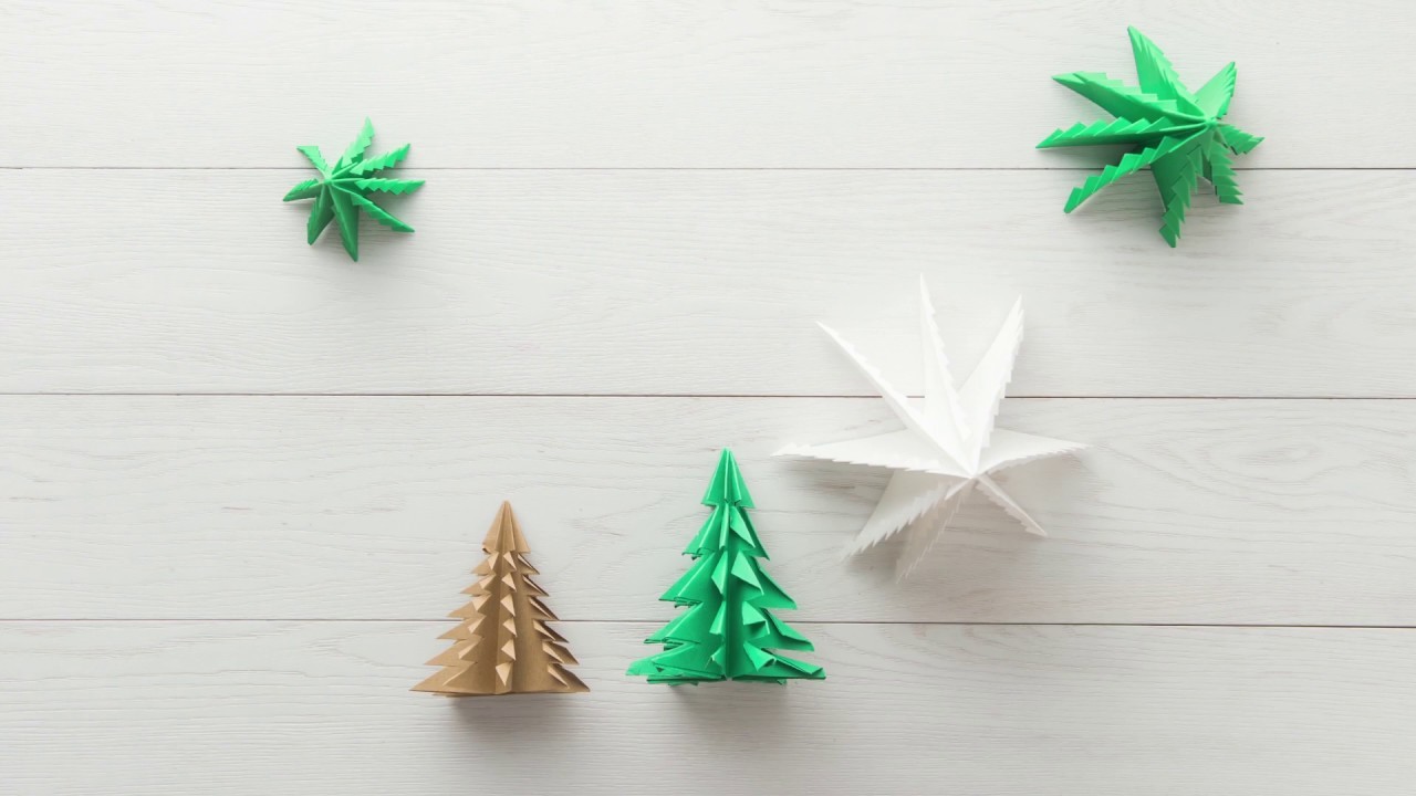 Origami di alberi