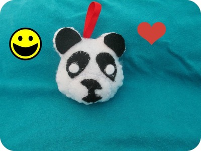 GADGET PORTACHIAVI PANDA FAI DA TE---keychain gadget panda DIY