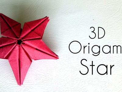 Origami 3D Star - Origami Tutorial.