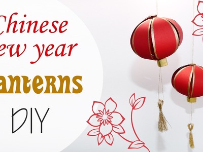 Lanterne Cinesi di carta - China paper Lanterns new year DIY