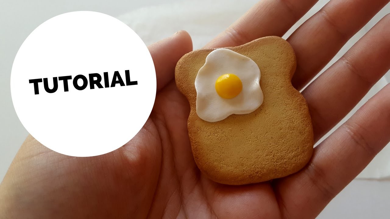 TUTORIAL toast in fimo | polymer clay