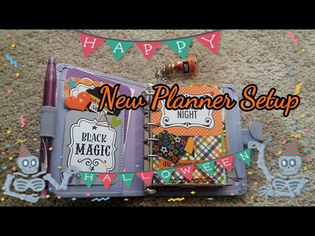 Halloween planner setup |La Strega della Grotta|