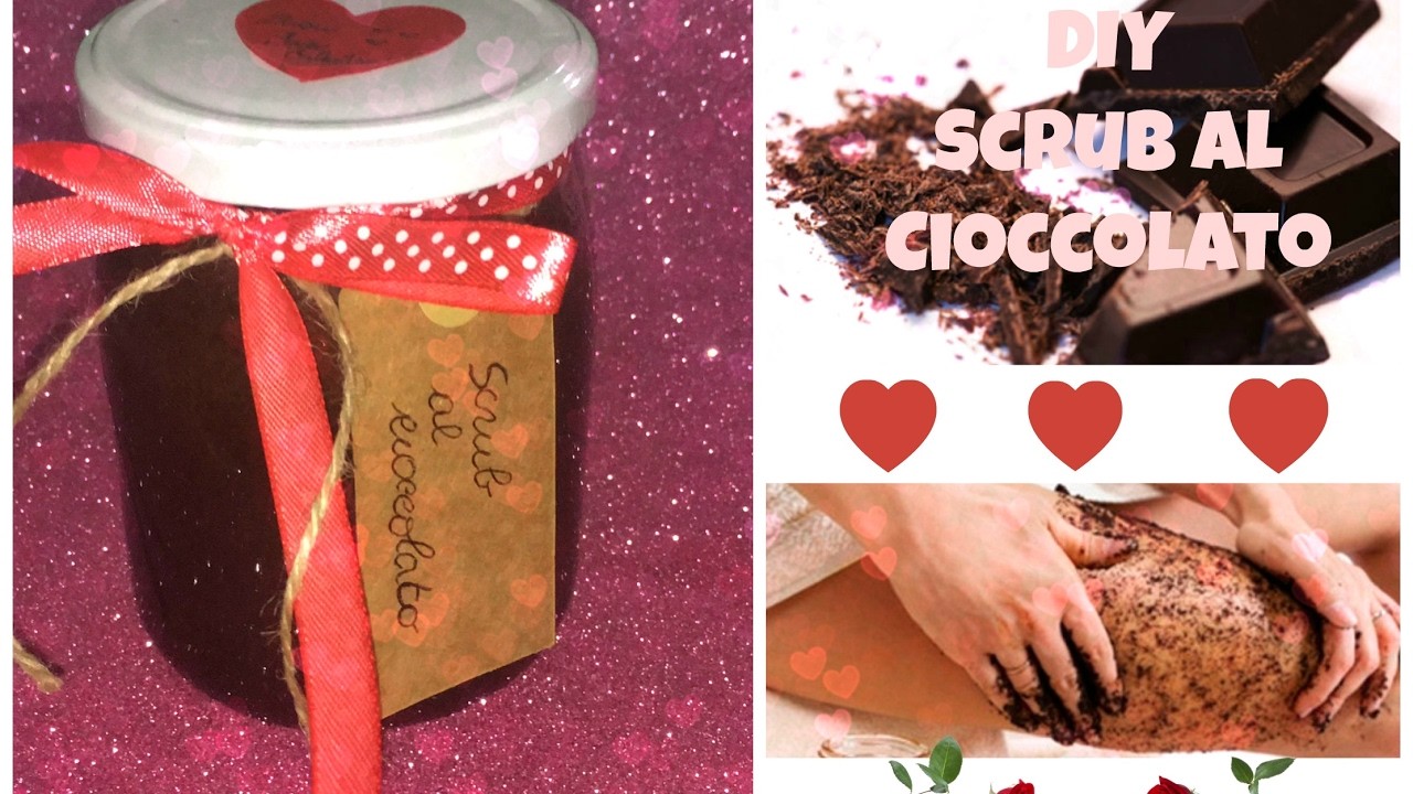 DIY DocciaSCRUB al Cioccolato | idea regalo San Valentino