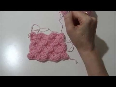 Punto Stella 3D a Uncinetto - 3D Star Stitch of Crocheting