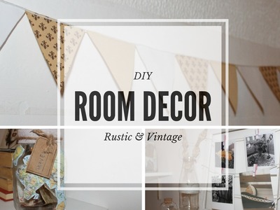 DIY Room Decor | Rustic & Vintage