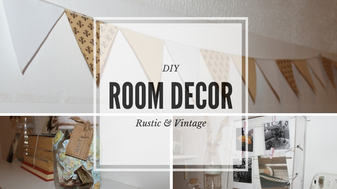 DIY Room Decor | Rustic & Vintage