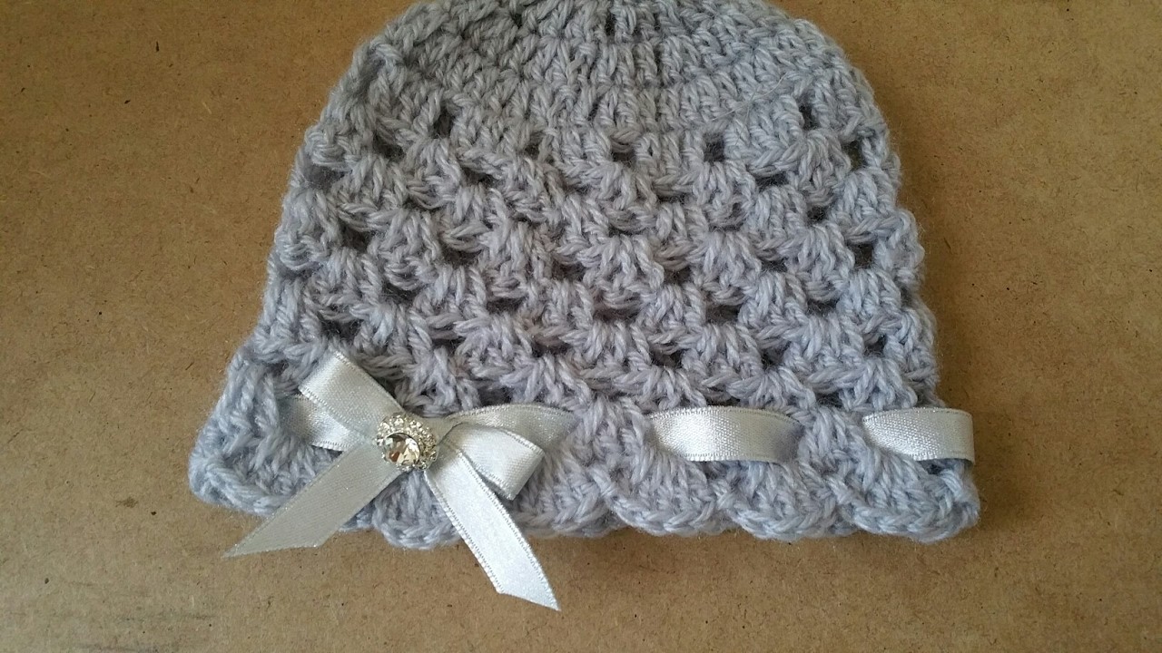 Cappello neonata uncinetto.crochet hat