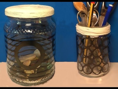 How decore glass jars - Come decorare vasetti di vetro