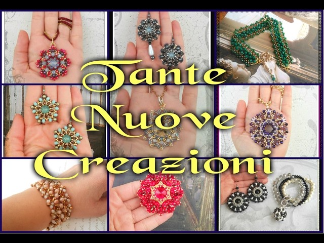 Video Creazioni Mix3 - Gioielli handmade by BURZY - orecchini bracciali anelli perline DIY