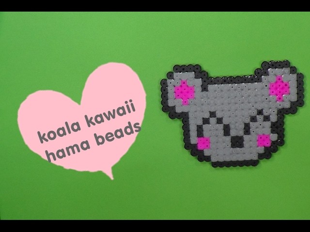 Koala kawaii hama beads ||kamipucca||