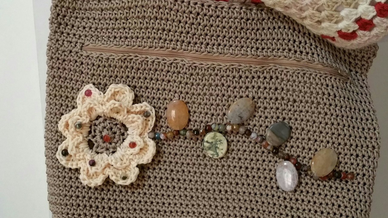 Borsa "Marika".Crochet Bag.tutorial uncinetto