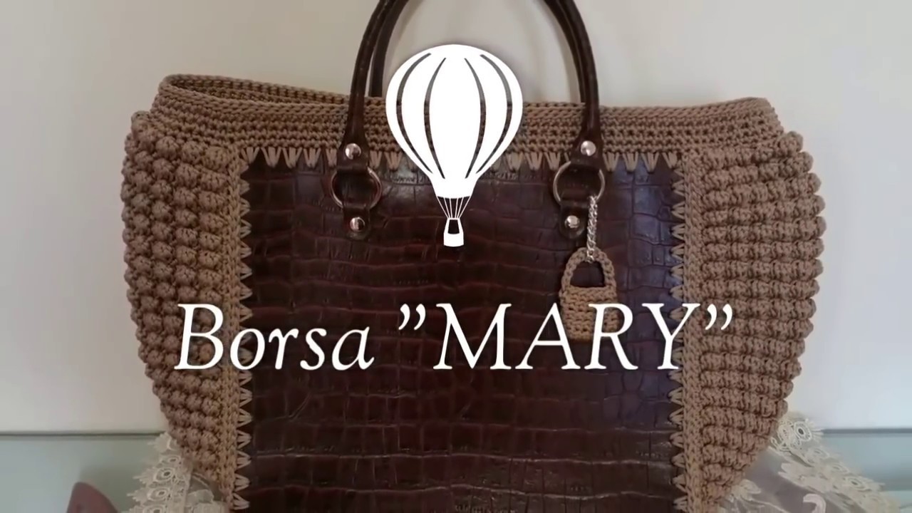 Borsa "Mary".Crochet Bag.borsa uncinetto.Mary Bag