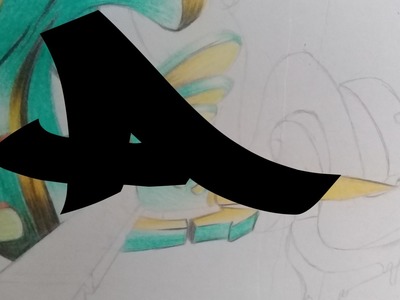 HOW TO DRAW GRAFFITI LETTER "A 3D"