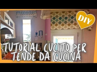 DIY! Tutorial cucito per tende da cucina - Collaborazione con Ambienti Roma