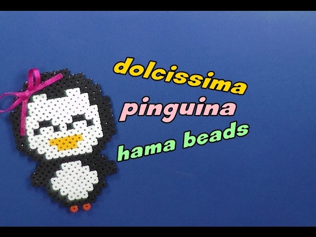 Dolcissima pinguina hama beads ||kamipucca||